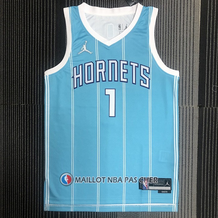 Maillot Charlotte Hornets Lamelo Ball NO 1 Icon 2022-23 Vert